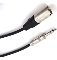 Balanced Instrument Cable TRS-XLR