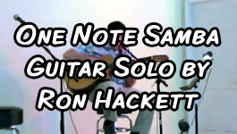 One Note Samba video